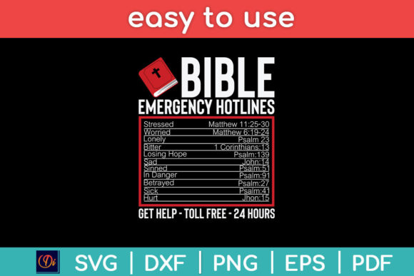 Bible Emergency Numbers Funny Christian Crafts