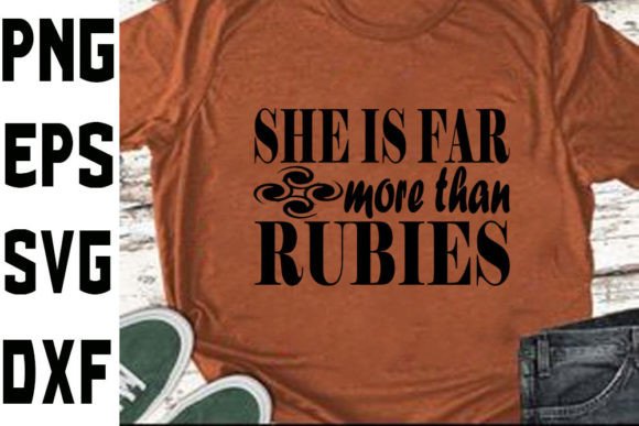Chistian Jesus Svg Design, She is Far Mo - Crafts