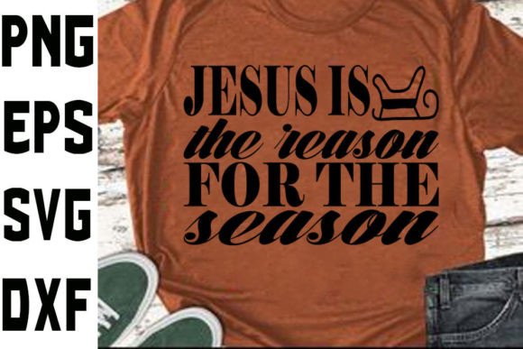 CHRISTMAS Svg Design Jesus is the R & Crafts