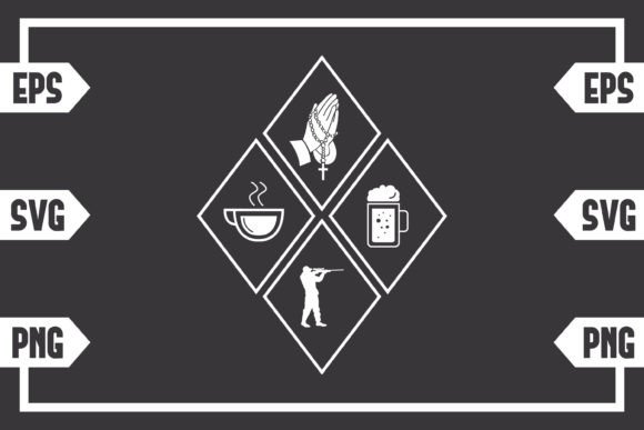 Coffee Jesus Beer & Hunting Guy: Crafts Asset Review