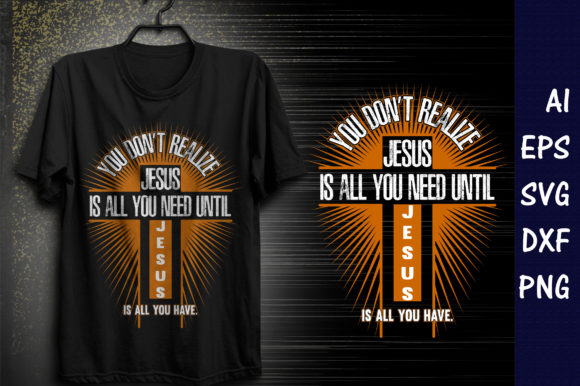 Jesus is All You Need Print Templates