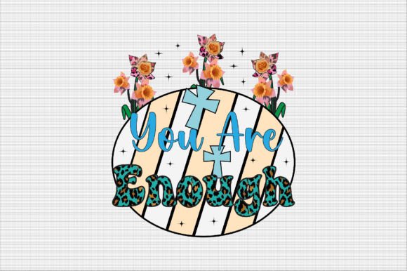 You Are Enough: A Crafts-Inspired Graphic Design Asset for Publishers